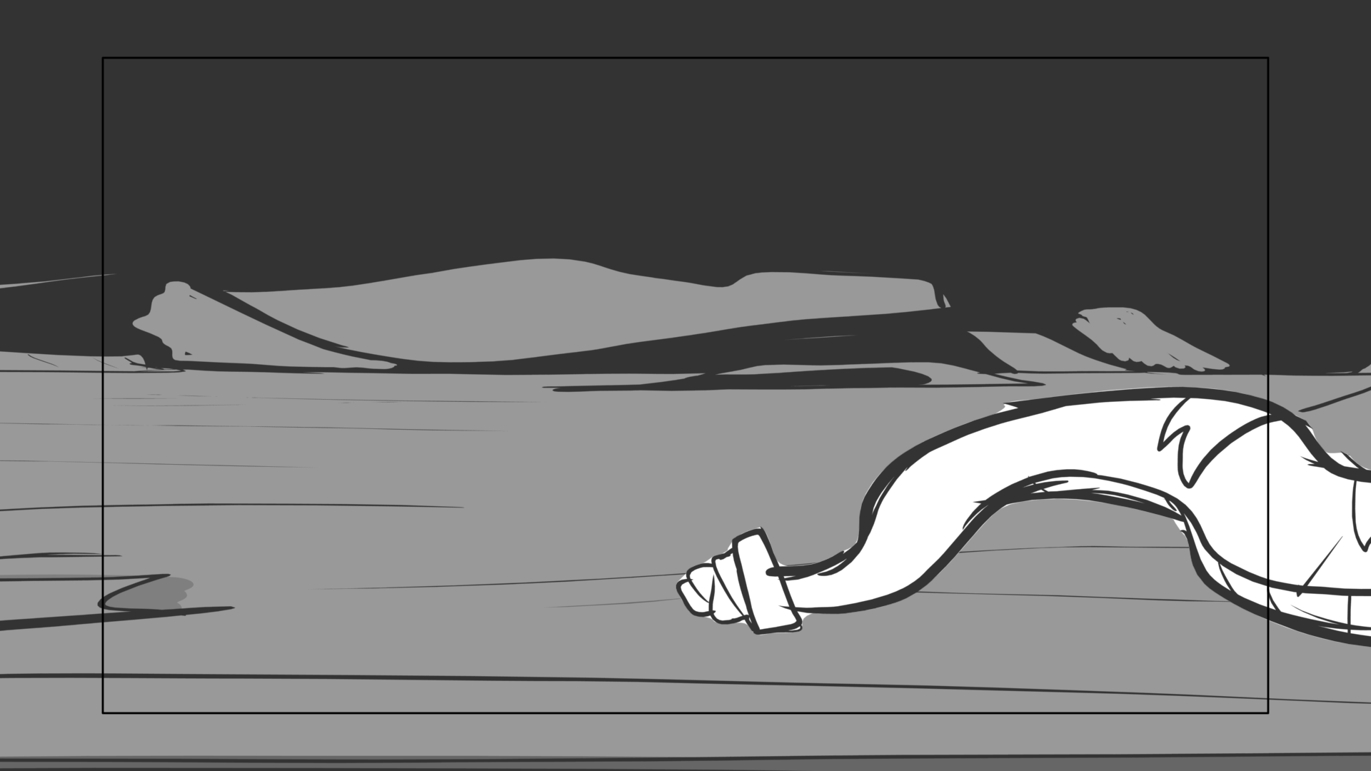 Venom Wars — Escena 4, panel 2, storyboard by Melissa Ballesteros
